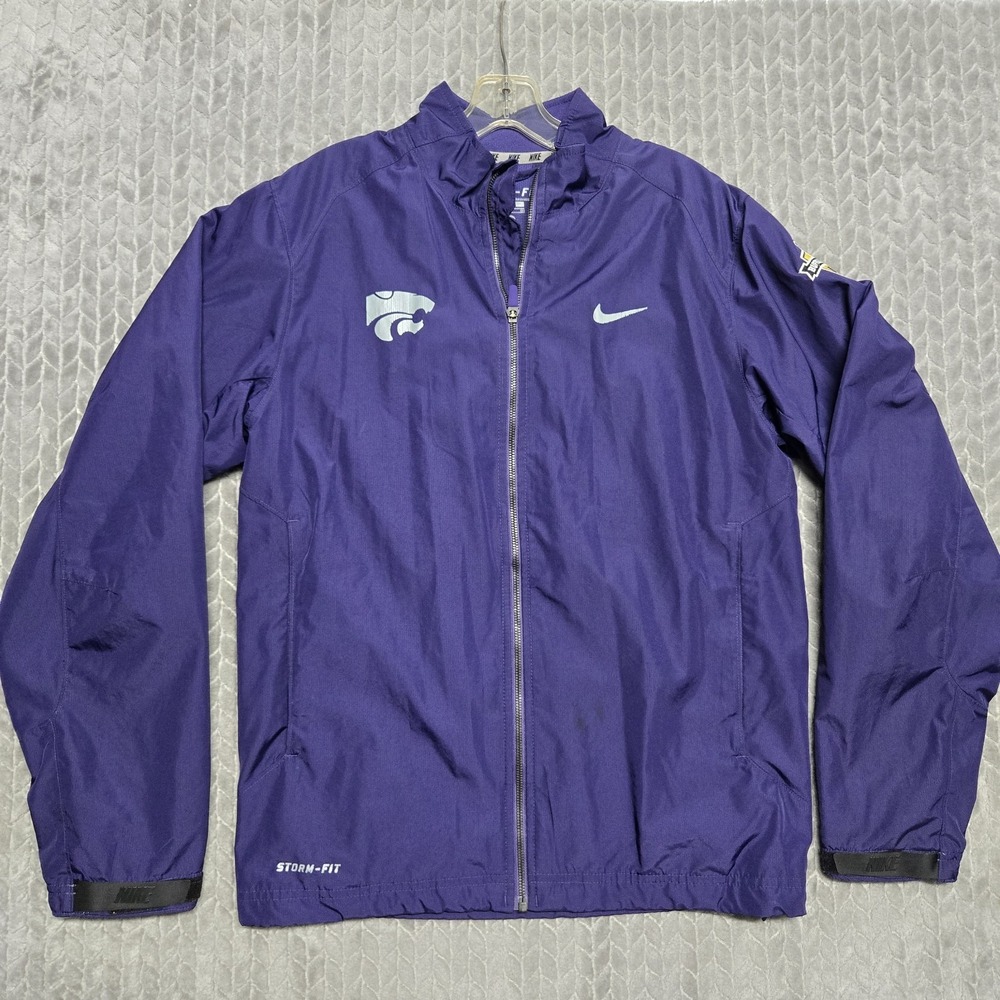 Nike Storm-FIT Kansas State Wildcats Buffalo Wild Wings‎ Full Zip Jacket Small